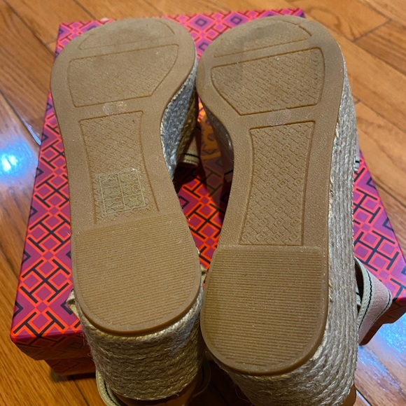 NEW Tory Burch frieda espadrille platform sandal - Picture 11 of 13
